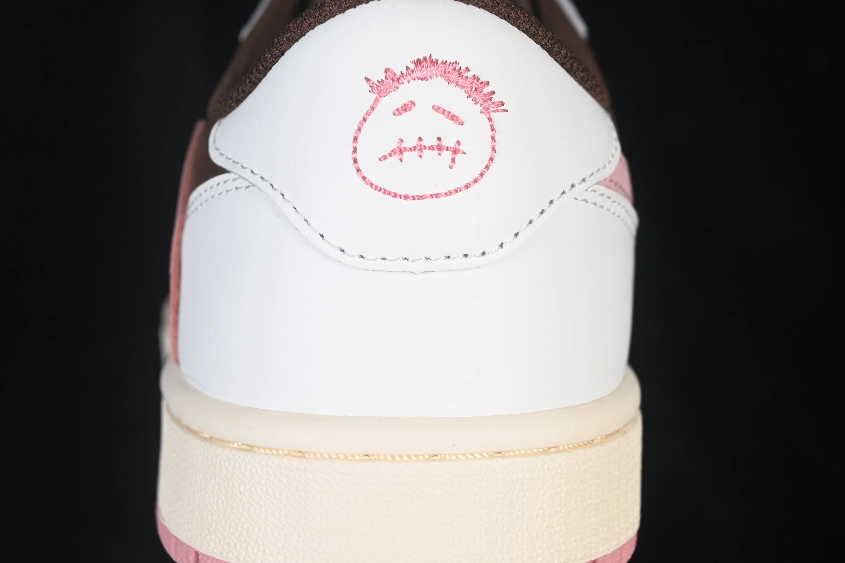 All categories Air Jordan Jordan series basketball shoes Air Jordan 1 Low ZG version Travis Scott x Air Jordan 1 Low OG AJ1 Joe 1 undercut low top full head layer DZ4137-206